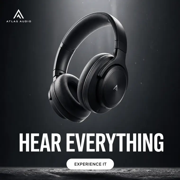 Atlas Audio ad creative