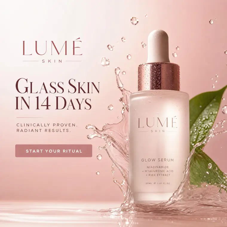 Lumé Skin ad creative