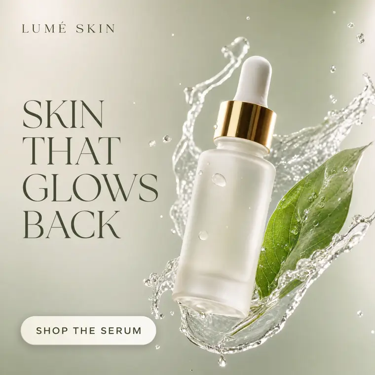 Lumé Skin ad creative